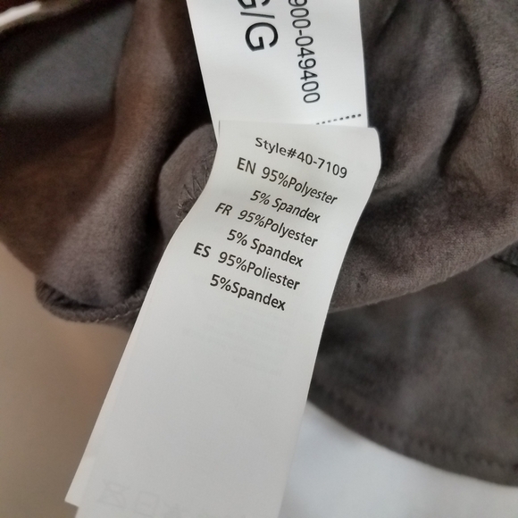 Streetwear Society Faux Suede Moto Jacket L Nwt - Picture 7 of 8